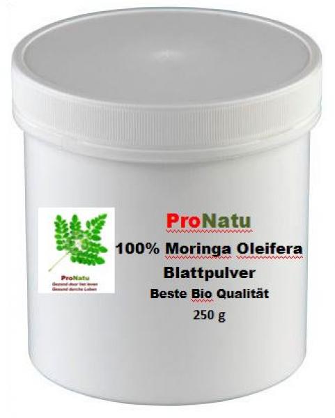 ProNatu 100% Moringa Oleifera Blattpuder (Beste Qualität)